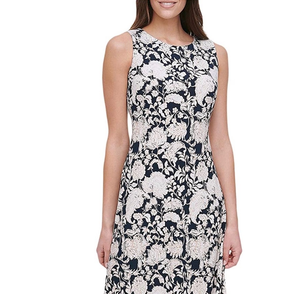 NWT Tommy Hilfiger Midi Dress w/ Side Slits